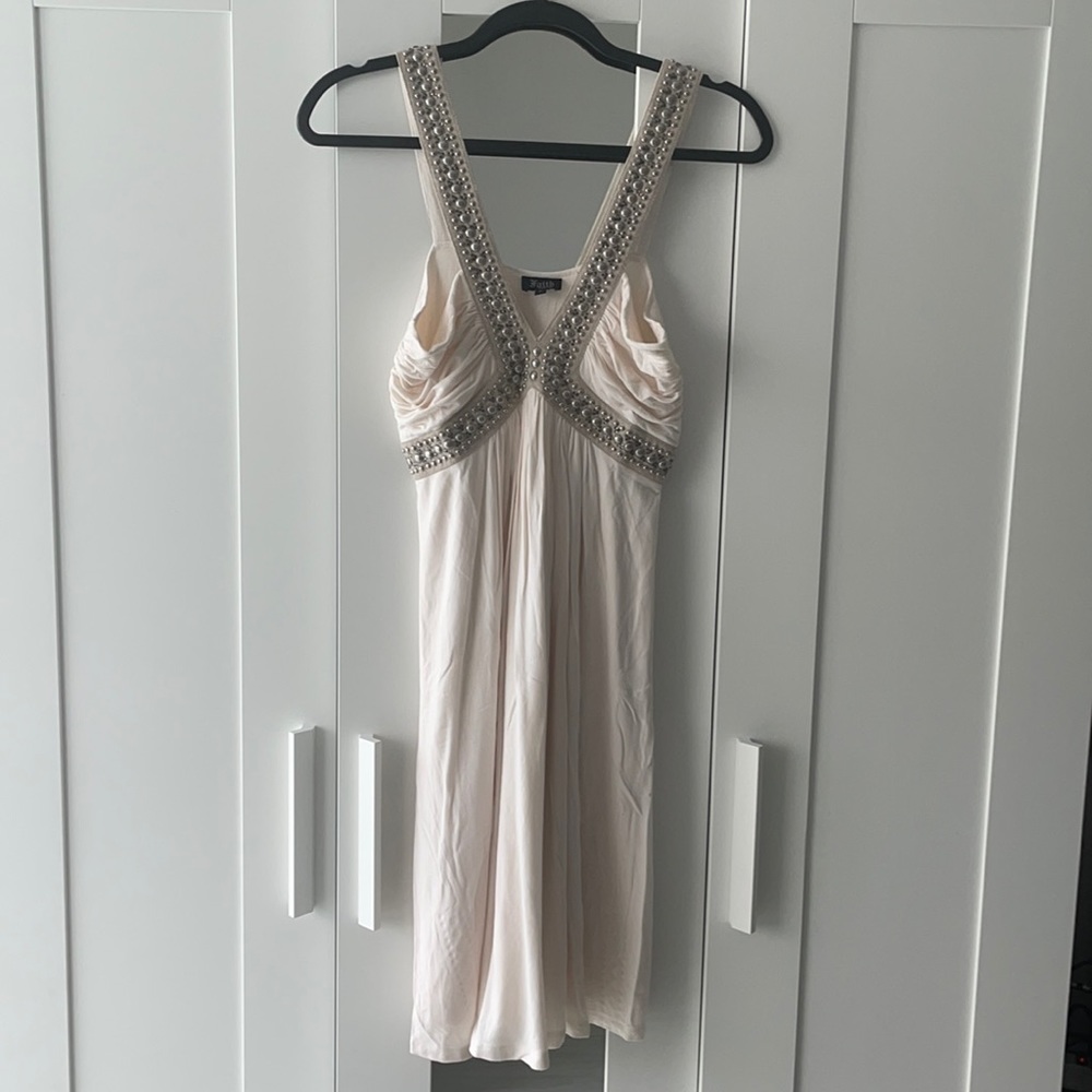 Faith dress with stud detail size S